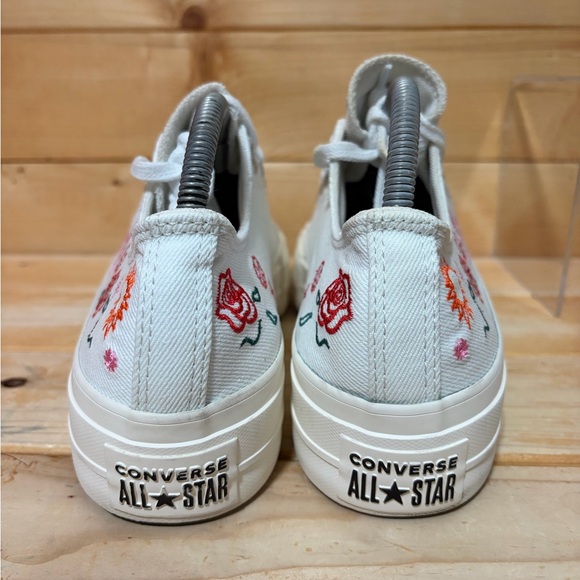 Converse Chuck Taylor All Star Lift Platform Summer Embroidery - A10822C W 9 - Picture 5 of 7